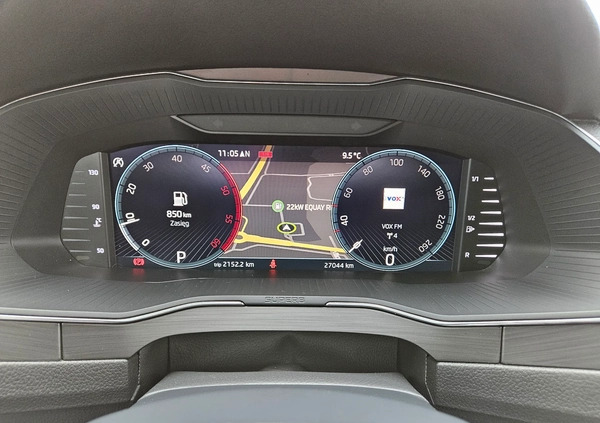 Skoda Superb cena 177900 przebieg: 27000, rok produkcji 2023 z Miastko małe 562